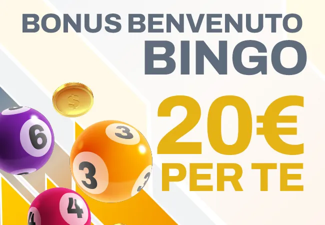 Bonus benvenuto Bingo